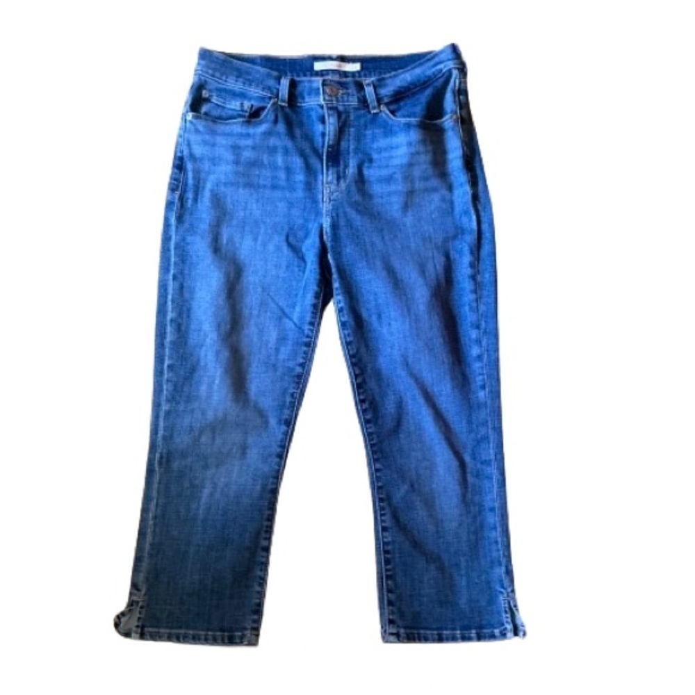 Levi classic faded capris